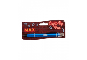 Balpen Light-Up pen Max blauw