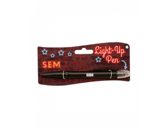 Balpen Light-Up Sem zwart