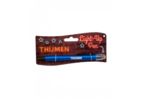 Balpen Light-Up Thijmen blauw