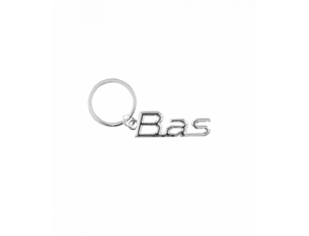 Cool car keyrings - Auto sleutelhanger met naam Bas