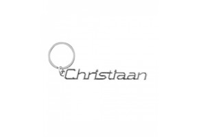 Cool car keyrings - Auto sleutelhanger met naam Christiaan