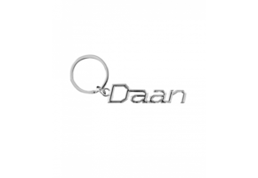 Cool car keyrings - Auto sleutelhanger met naam Daan