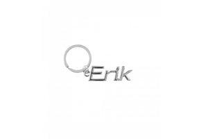 Cool car keyrings - Auto sleutelhanger met naam Erik