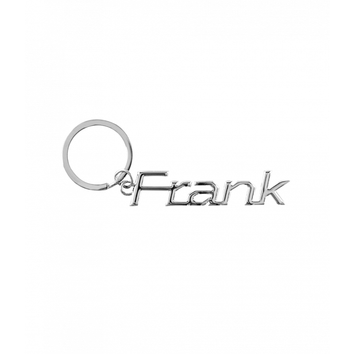Cool car keyrings - Auto sleutelhanger met naam Frank