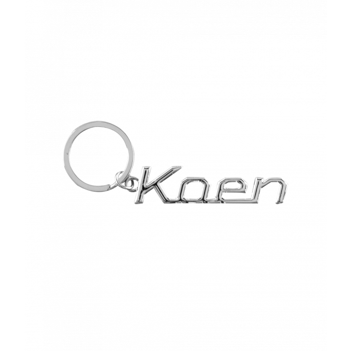 Cool car keyrings - Auto sleutelhanger met naam Koen