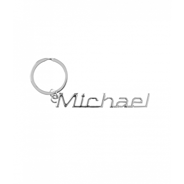 Cool car keyrings - Auto sleutelhanger met naam Michael