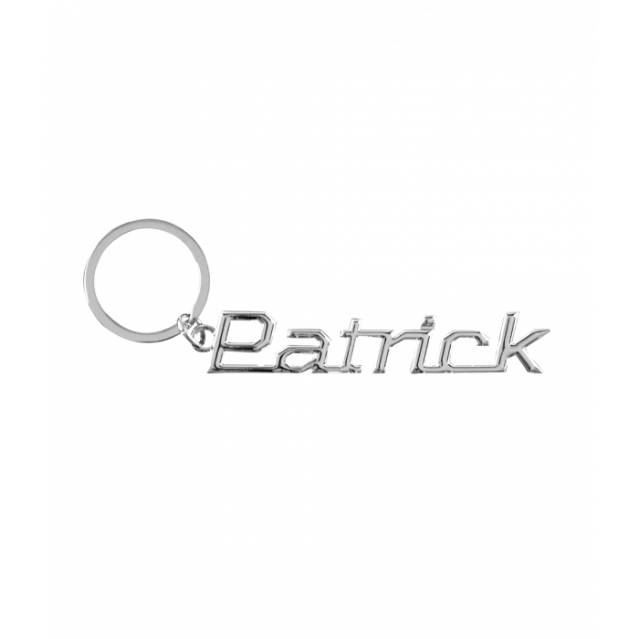 Cool car keyrings - Auto sleutelhanger met naam Patrick