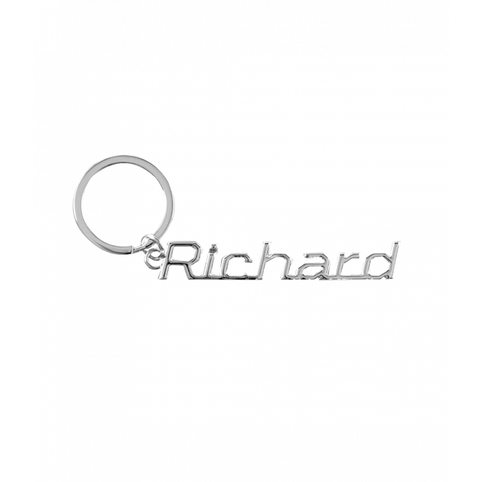 Cool car keyrings - Auto sleutelhanger met naam Richard