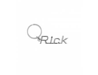 Cool car keyrings - Auto sleutelhanger met naam Rick