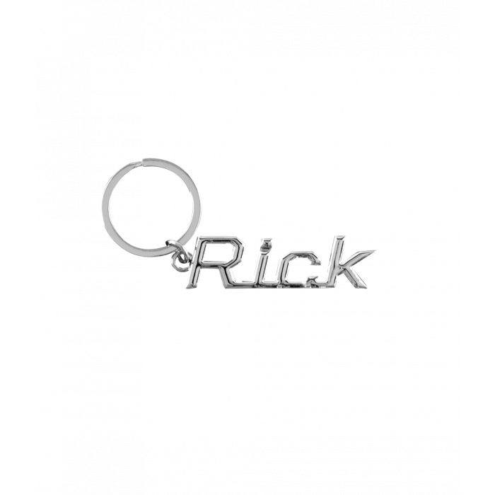 Cool car keyrings - Auto sleutelhanger met naam Rick