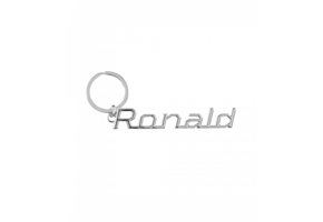 Cool car keyrings - Auto sleutelhanger met naam Ronald