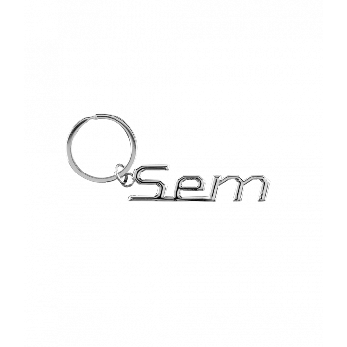 Cool car keyrings - Auto sleutelhanger met naam Sem