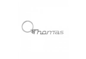 Cool car keyrings - Auto sleutelhanger met naam Thomas