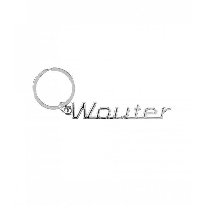 Cool car keyrings - Auto sleutelhanger met naam Wouter