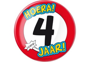 Paper Dreams - XL Button - 4 jaar - Doorsnee 10 cm