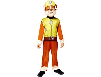 PAW Patrol - Verkleedkleding - Rubble - Kinderen - 110 (4-6 jaar)