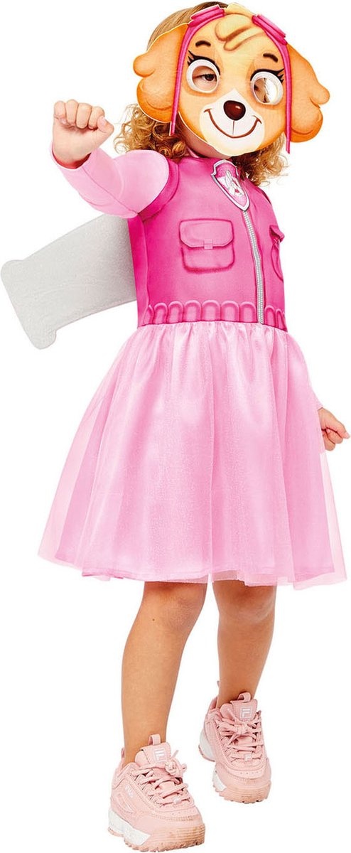 PAW Patrol - Verkleedkleding - Skye - Kinderen - 92/104 (3-4 jaar)