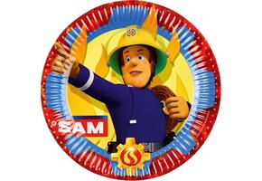 Amscan - Brandweerman Sam Borden (8 stuks)