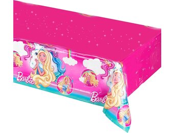 AMSCAN - Plastic tafelkleed van Barbie Dreamtopia - Decoratie > Tafelkleden, placemats en tafellopers