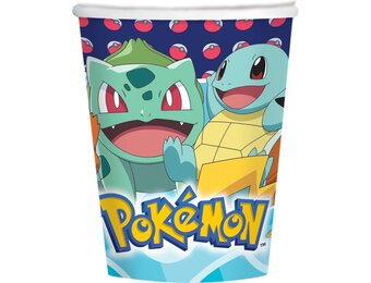 Pokémon Bekers Karton 250ml 8st