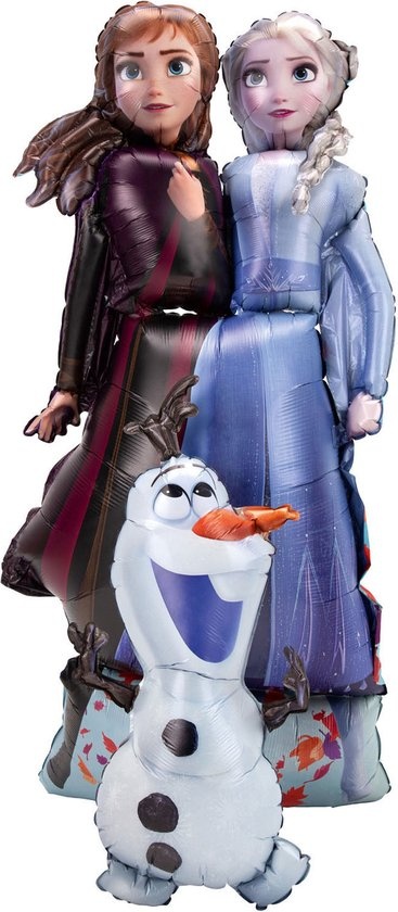 Frozen 2 Airwalker folie ballon XL 147cm groot