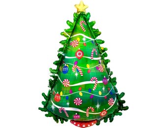 Riethmuller - Folieballon Supershape Kerstboom (91 cm)