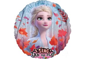 AMSCAN - Aluminium Frozen 2 ballon met muziek 71 cm