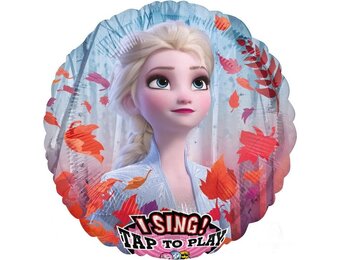 AMSCAN - Aluminium Frozen 2 ballon met muziek 71 cm