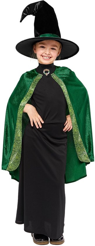 Harry Potter Verkleed Kostuum Feestkleding Halloween Feestdagen Kleding, Mantel en Hoed (10-12 jaar)