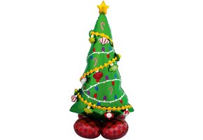 Amscan - Airloonz - Kerstboom (149 cm)