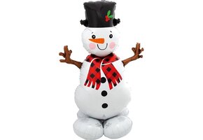 Folieballonnen Sneeuwpop MEGA