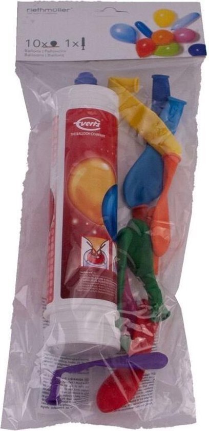 Amscan Assorti Ballonnen Met Pomp Latex 11-delig