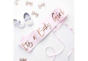 Sjerp It’s a Baby Girl - Sjerp - Ginger Ray - Babyshower - Kraamcadeau - Newborn - Gender Reveal