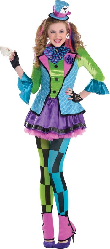 Amscan Verkleedkostuum Sassy Mad Hatter Polyester Maat 152/164