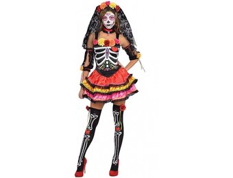 Dames kostuum Day of the Dead Size L