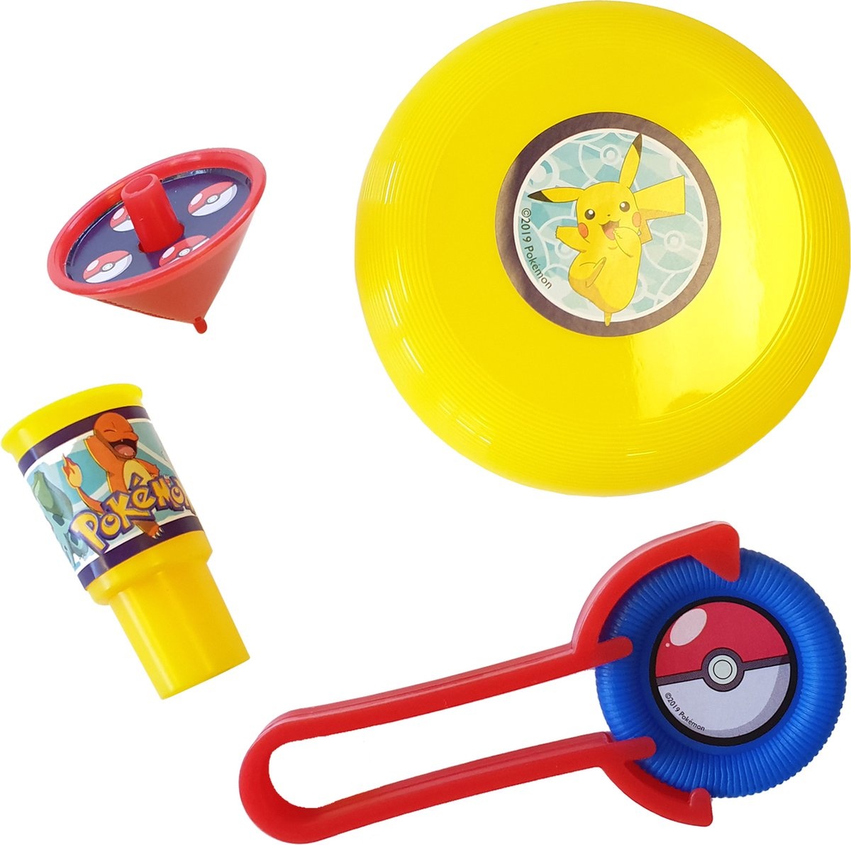 Grabbelton/pinata cadeautjes Pokémon kinderfeestje/kinderpartijtje - Uitdeel speelgoed - 24 stuks