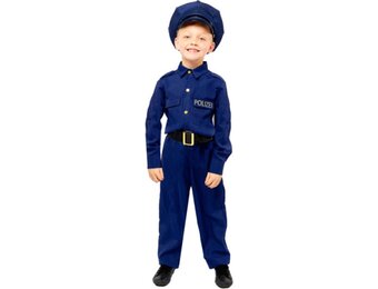 Politie-uniformen Jongens Polyester Blauw Maat 4-6