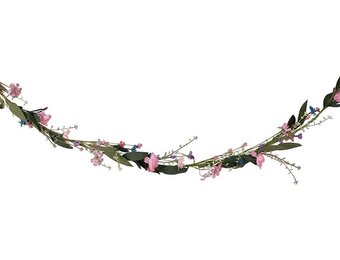 Ginger Ray - Kunstbloemen slinger - Feestdecoratie - Multicolor - Plastic 190cm