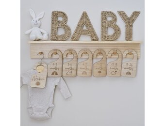Kledinghangers Hout - Baby