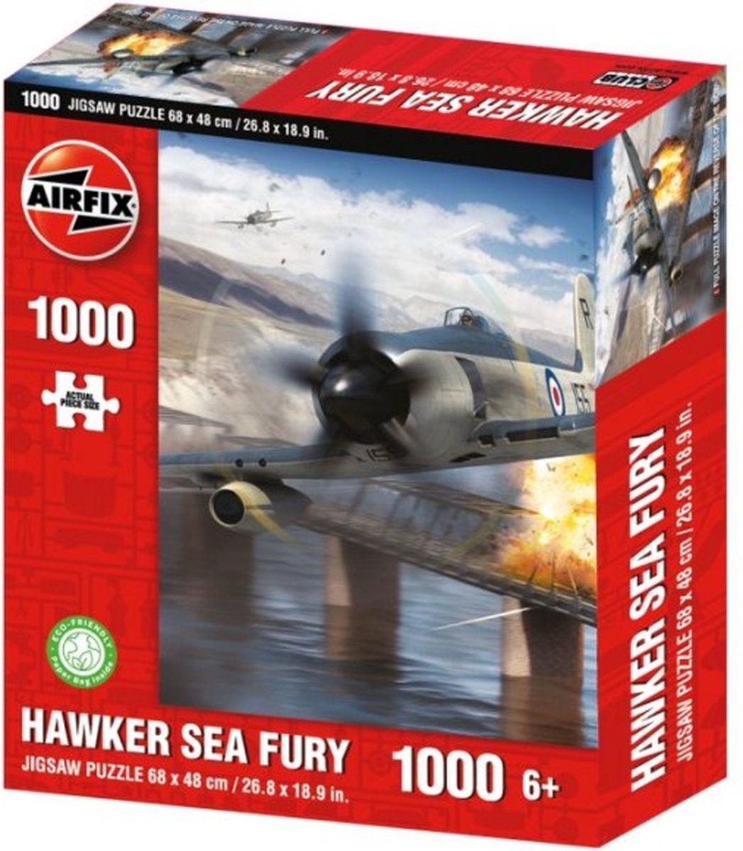 Airfix Hawker Sea Fury - Airfix 1000 stukjes