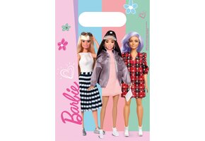 8 Cadeauzakjes Barbie Sweet Life 30 x 18 cm