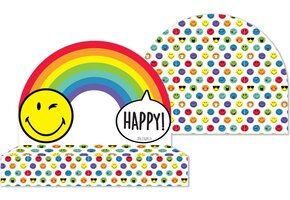 Smiley World Uitnodigingen Smileys Junior 14x8 Cm Papier 8 Stuks