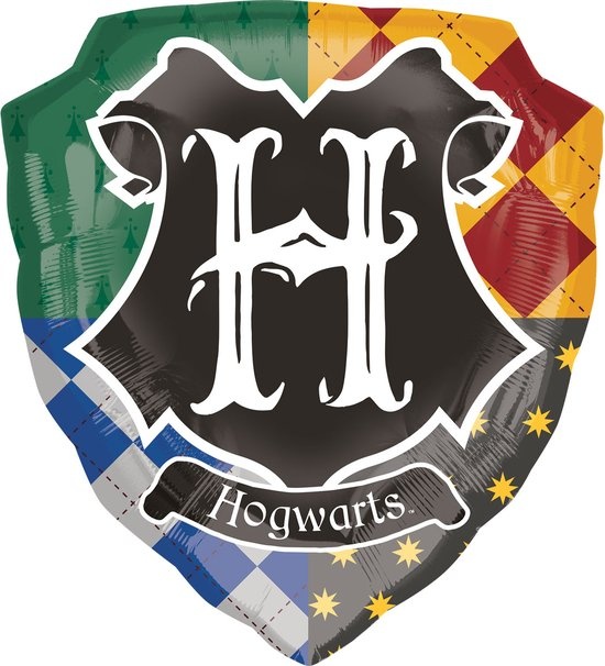 Harry Potter - Folie ballon - 68x63Cm - Leeg - 1 Stuks.