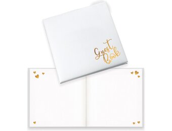 Gastenboek - Just Married - 22 x 22 cm