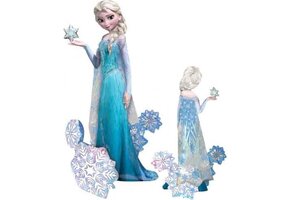 "Mega grote aluminium ballon van Elsa Frozen ™ - Feestdecoratievoorwerp - One size"