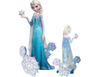 "Mega grote aluminium ballon van Elsa Frozen ™ - Feestdecoratievoorwerp - One size"