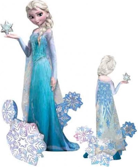 "Mega grote aluminium ballon van Elsa Frozen ™ - Feestdecoratievoorwerp - One size"