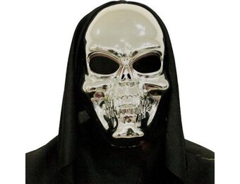 3D Masker "Black & Bone" Plastic