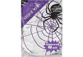 Amscan Decoratie Spinnenweb 25 X 18 Cm Wit