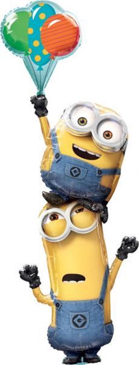 Minions Stacker Folie Ballon, 101 x 154 cm
